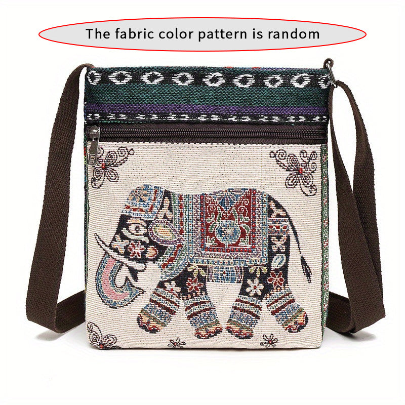 Men's And Women's Embroidered Owl Animal Tote Bags Shoulder Bag,Creative Cute Large Capacity Bag