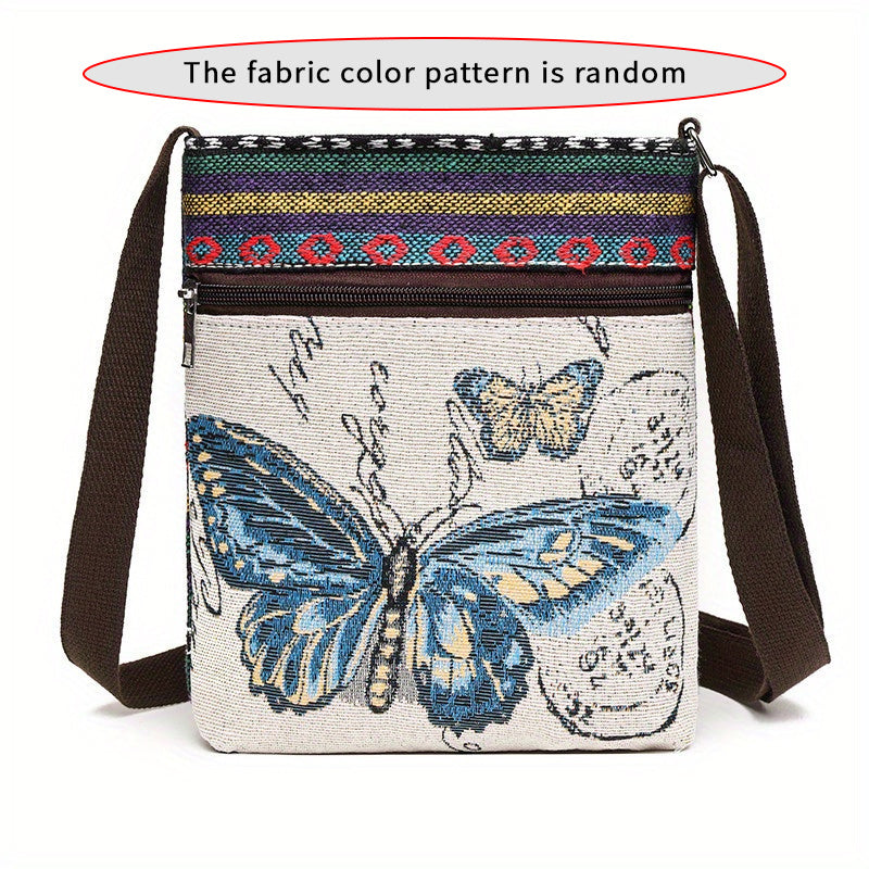 Men's And Women's Embroidered Owl Animal Tote Bags Shoulder Bag,Creative Cute Large Capacity Bag